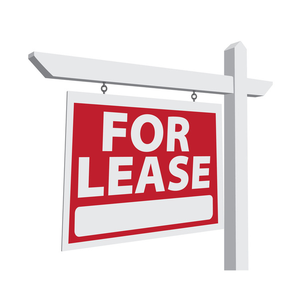 For Lease Vector Real Estate Sign - Vector, Imagen