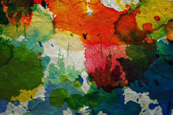 Watercolor blots - Foto, Bild