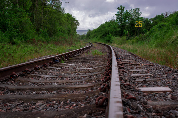 Rail - Yhdistyneen kuningaskunnan rautateiden raiteet - Valokuva, kuva