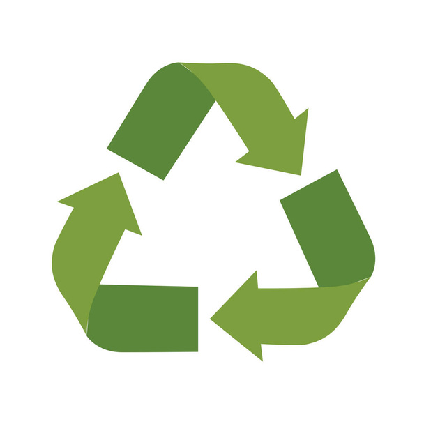 Recycle symbol icon - Διάνυσμα, εικόνα