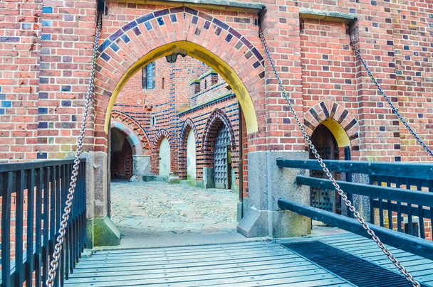 Drawbridge of the Malbork Castle, Poland - Zdjęcie, obraz