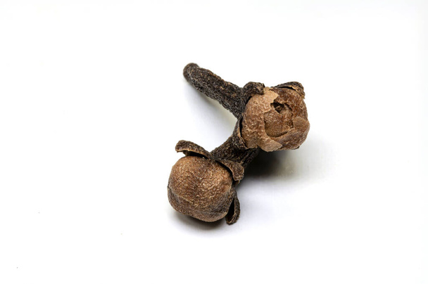 Dry spice cloves isolated on white background - Photo, Image