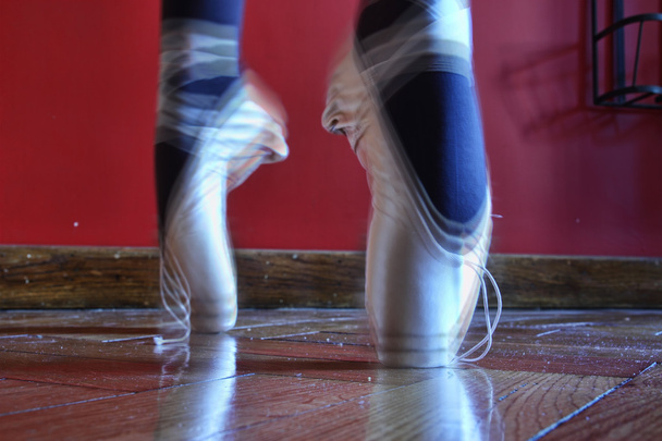 Balett táncos lábak - Fotó, kép