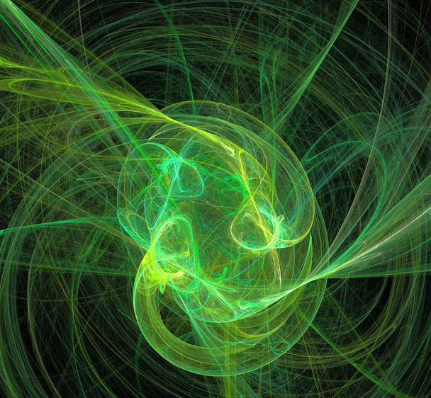 image of one  Illustration of digital fractal - Foto, Bild