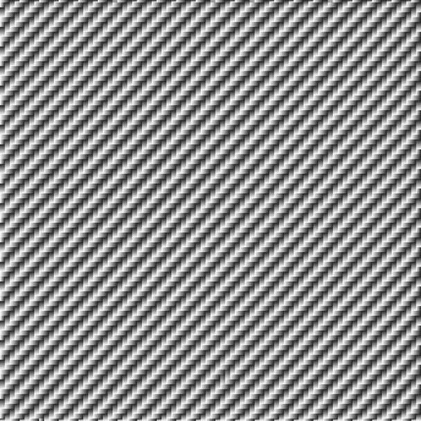 Una textura realista de fibra de carbono que azulejos perfectamente en un patrón. Formación tecnológica. Fondo industrial gris. - Vector, Imagen
