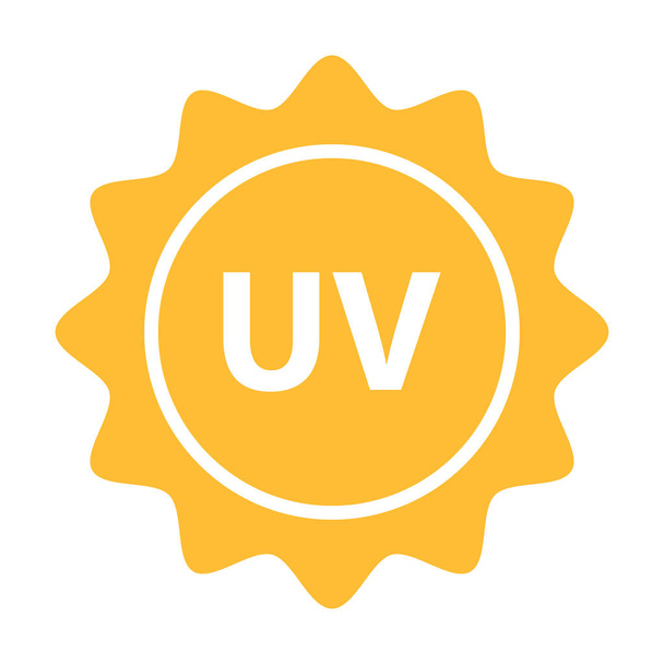 Іконка ультрафіолетового випромінювання вектор сонячного ультрафіолетового світла для графічного дизайну, логотипу, веб-сайту, соціальних мереж, мобільного додатку, ілюстрації Ui
. - Вектор, зображення