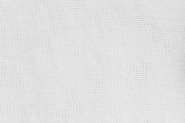 Tło Tekstura białego bandaża medycznego. tekstura serowo-ecloth - Zdjęcie, obraz