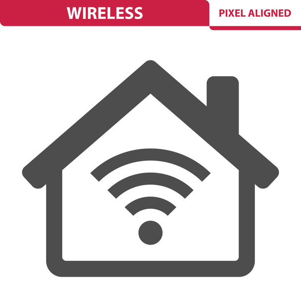 Wireless, WiFi, Ícone Wi-Fi - Vetor, Imagem