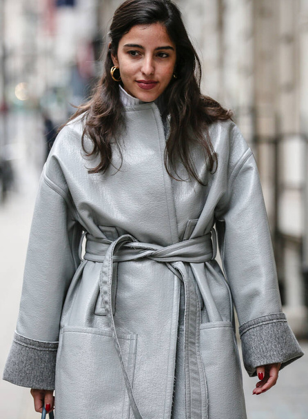 LONDON, UK- February 16 2019: Bettina Looney on the street in London. - Fotografie, Obrázek