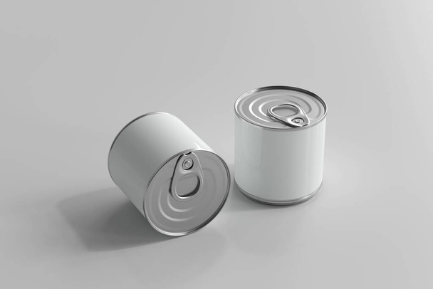 Izolált élelmiszerdoboz 3D Renderelés - Fotó, kép