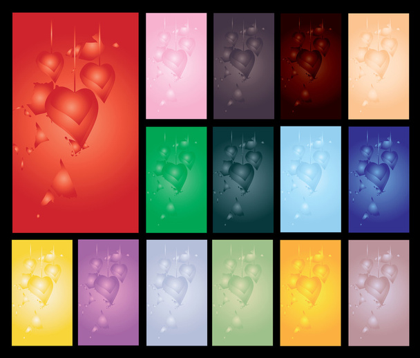 Set of valentine - ベクター画像