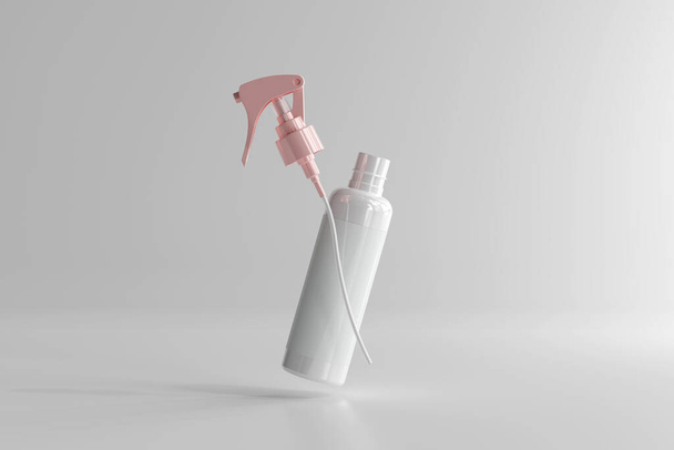 Izolované kosmetické sprej láhev 3D vykreslování - Fotografie, Obrázek
