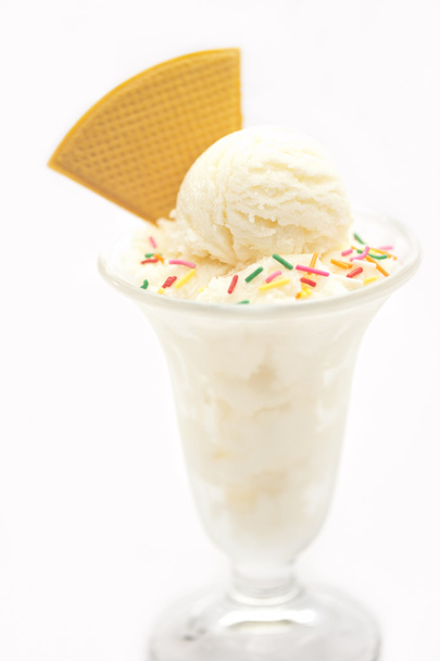 Ванильное мороженое - Фото, изображение