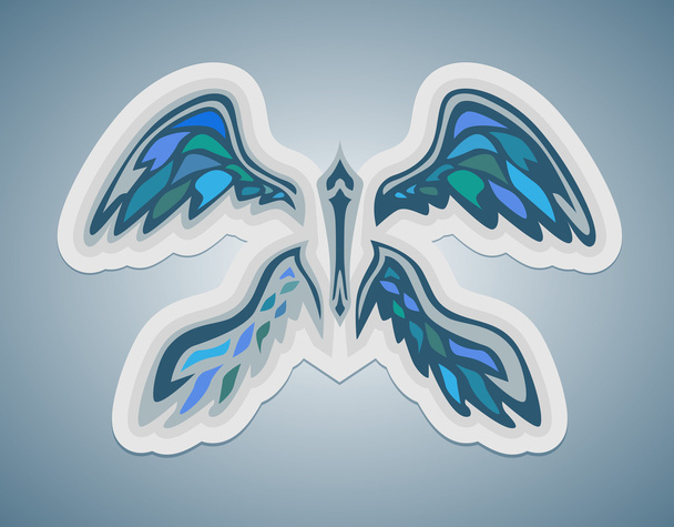 abstrakte Flügel - Vektor, Bild