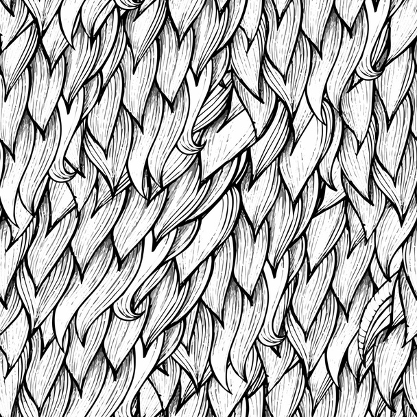 bezešvé ruky nakreslené abstraktní vzor bezešvé - Vektor, obrázek