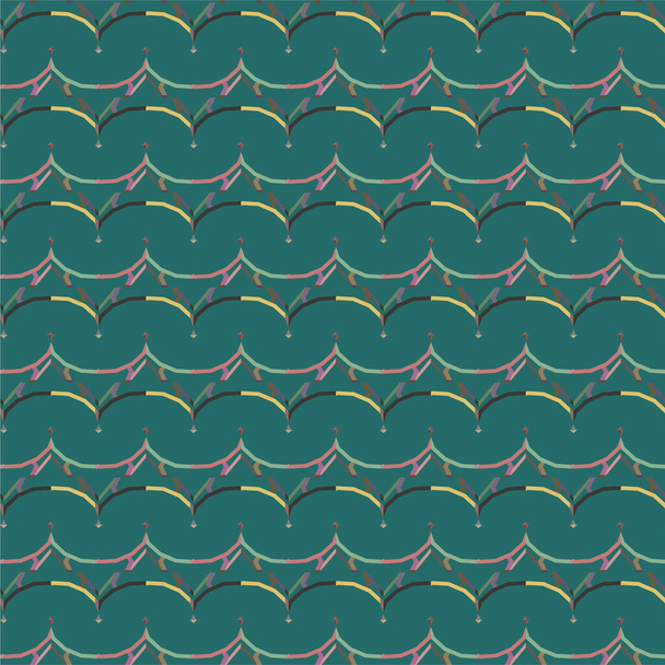 vector illustration of geometric seamless pattern, abstract wallpaper background  - Wektor, obraz