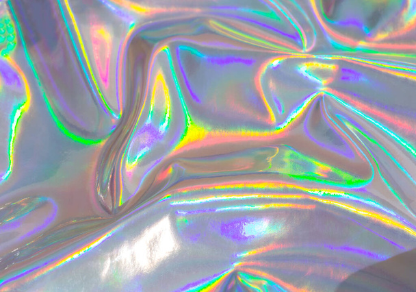 Arc-en-ciel. fond de couleurs abstraites holographiques - Photo, image