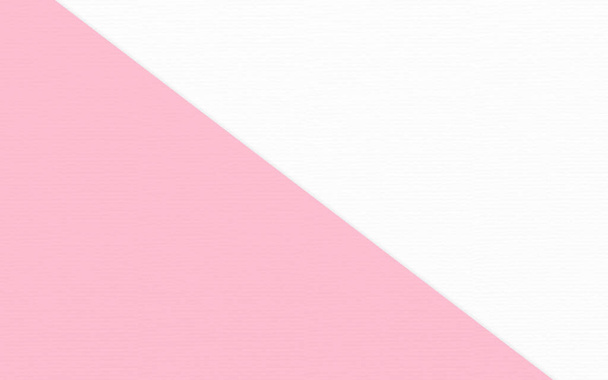 Fundo de textura de papel rosa e branco macio abstrato com pastel e estilo vintage. - Foto, Imagem