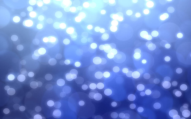 Bokeh white blue of blurry light abstract background. - Photo, Image