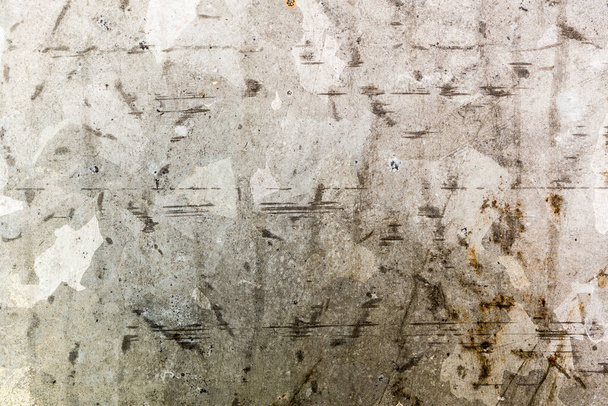 Old and damaged sheet metal coated with zinc, close up view - Valokuva, kuva