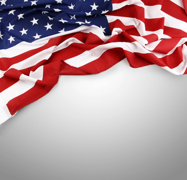 Bandeira americana
 - Foto, Imagem