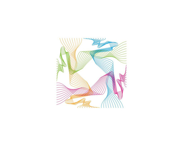 Вектор дизайну логотипу піктограми звукової хвилі
  - Вектор, зображення