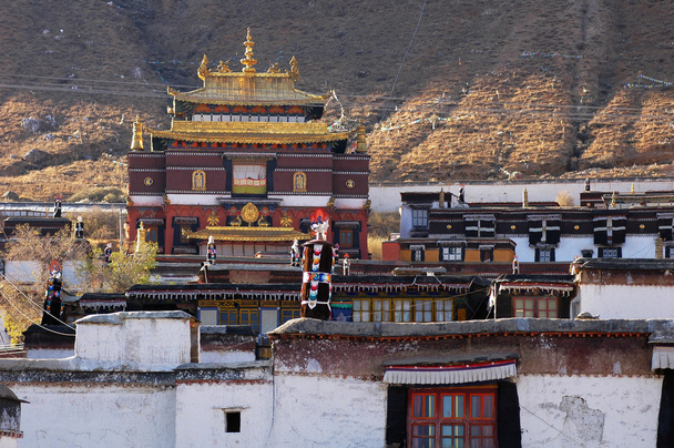 Luoghi di interesse di una lamaserie tibetana
 - Foto, immagini