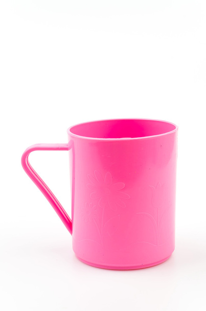 Пластикова чашка ізольований білий фон
 - Фото, зображення