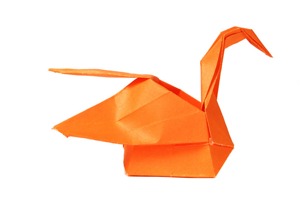 Origami swan - Foto, afbeelding