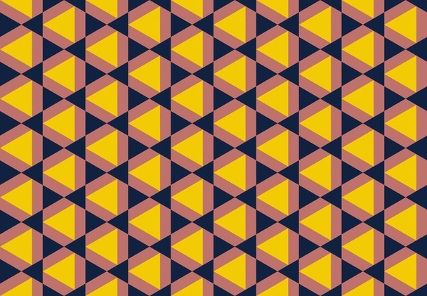 Бесшовный абстрактный фон с геометрическими элементами - Вектор,изображение