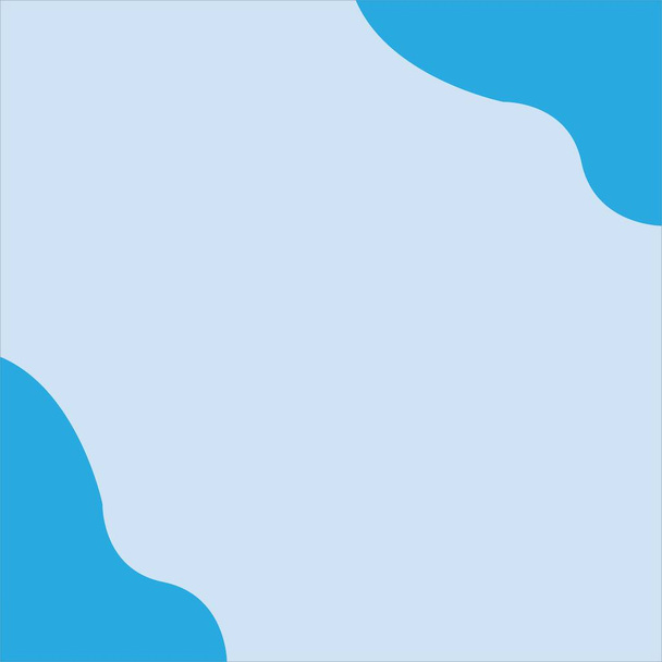 ライトブルーのシンプルなバグラウンドテンプレートデザイン - ベクター画像