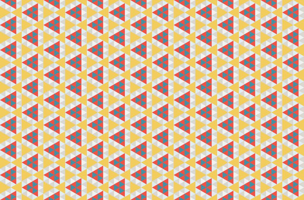 Fondo abstracto sin costuras con elementos geométricos - Vector, imagen
