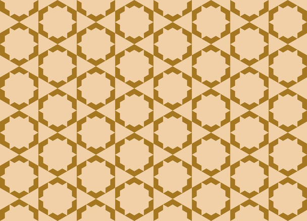 Fondo colorido moderno con patrón hexagonal - Vector, Imagen