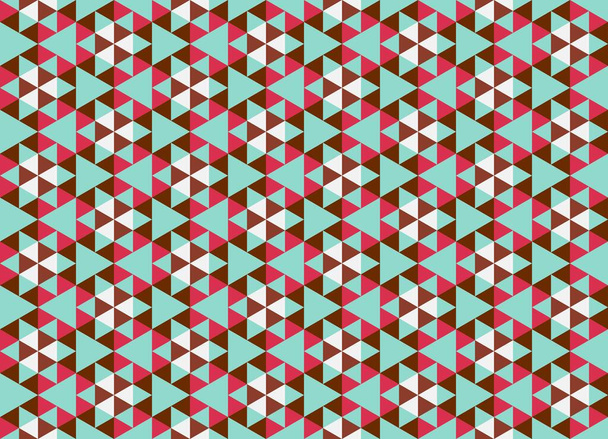 Naadloze abstracte achtergrond met geometrische elementen - Vector, afbeelding