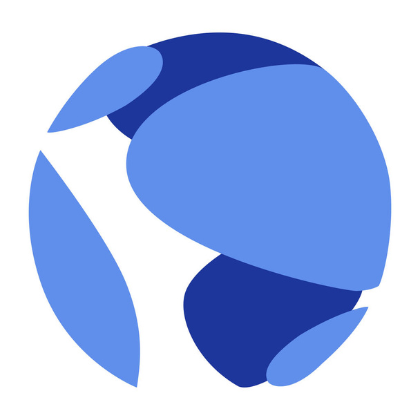 Terra LUNA jeton nouveau symbole logo crypto-monnaie, icône de pièce isolée sur fond blanc. Illustration vectorielle. - Vecteur, image