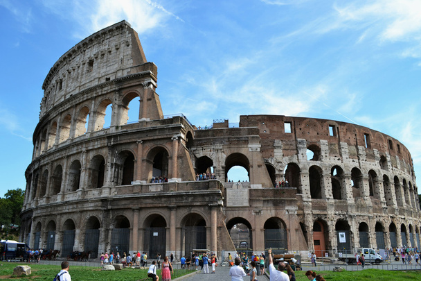 Colosseum in rome, Italië - Foto, afbeelding