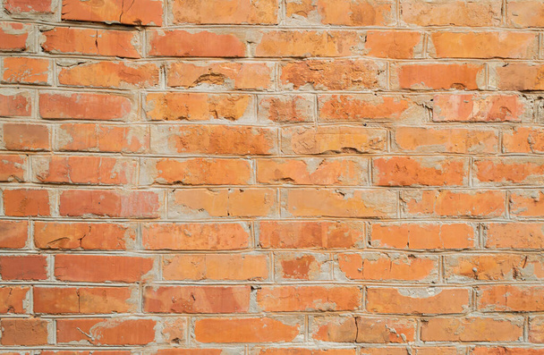 Old red brick. Brick wall as background - Photo, Image