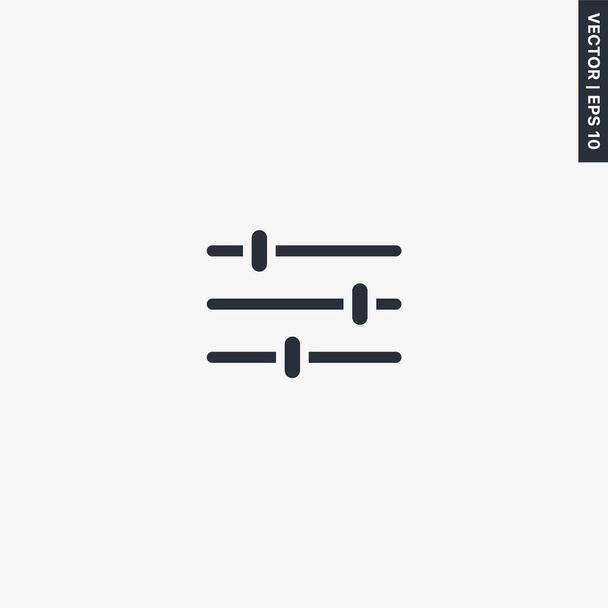 Anpassung, hochwertige flache Ikone. Vektor-Logo-Konzept für Webgrafik, EPS 10 - Vektor, Bild