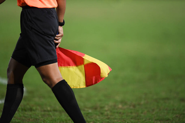 Flag of assistant referee - Photo, Image