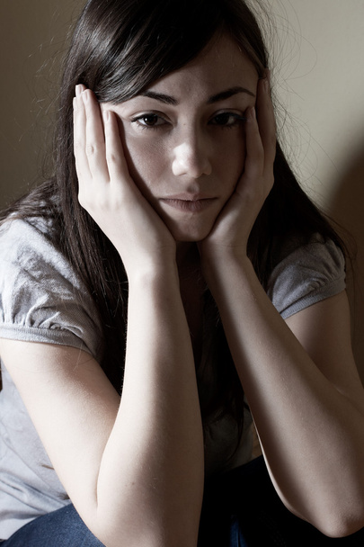 Depressed teenager - Photo, Image