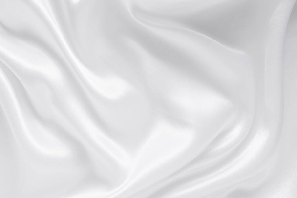 Abstract white fabric texture background - Foto, imagen