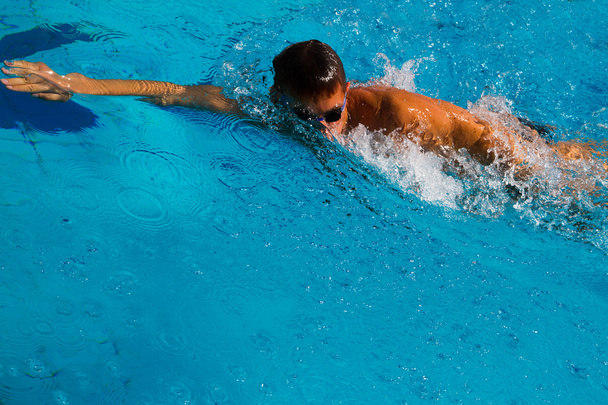 Swimming - Stock Image - Foto, imagen