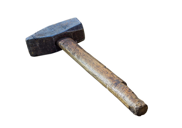 Old and dirty hammer - Photo, Image