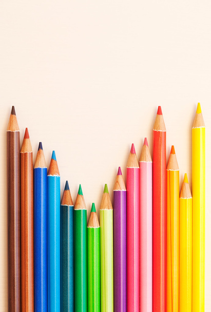 multi gekleurde tekening potloden - Foto, afbeelding
