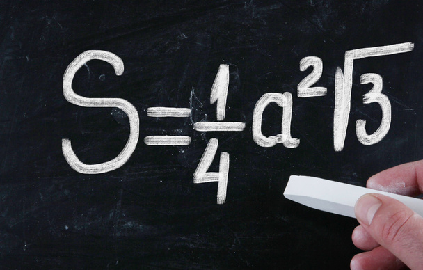 Math on blackboard - Photo, Image