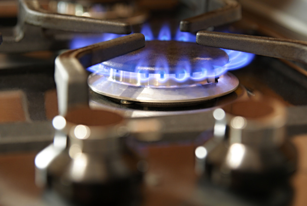 Brûleur rapide à partir d'une cuisinière à gaz
 - Photo, image