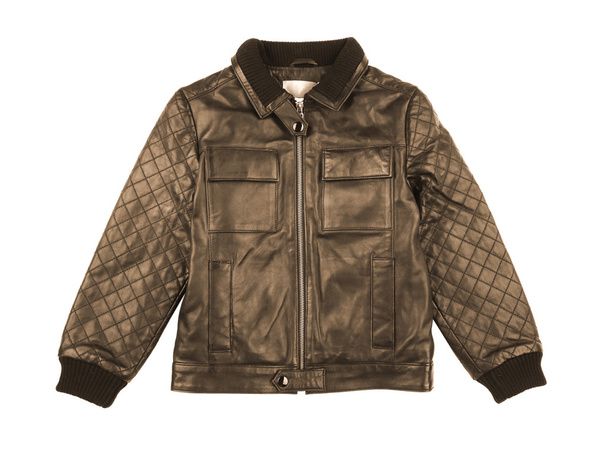 Kid's leather jacket - Photo, Image