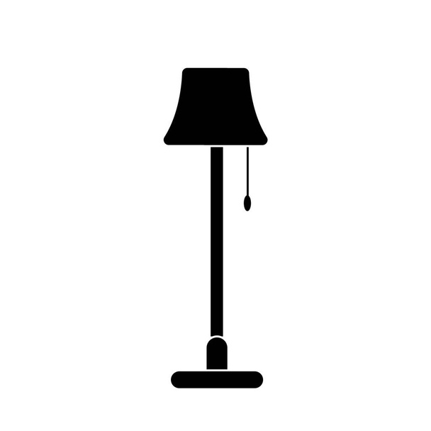 Проста піктограма дизайну лампи на білому тлі
 - Фото, зображення