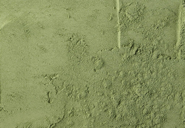 Organikus por búza fű háttér és textúra, felső nézet - Fotó, kép