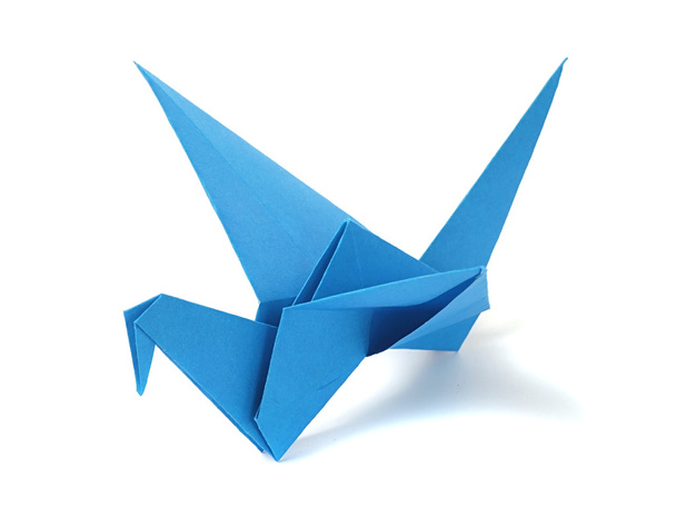 Origami-Kranich - Foto, Bild